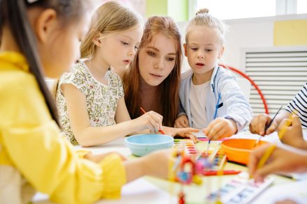 Kindergarten teacher in China