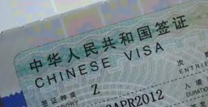 Chinese Work Visa