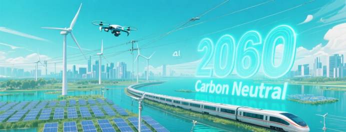 Future China renewable energy landscape with solar, wind and hydrogen tech