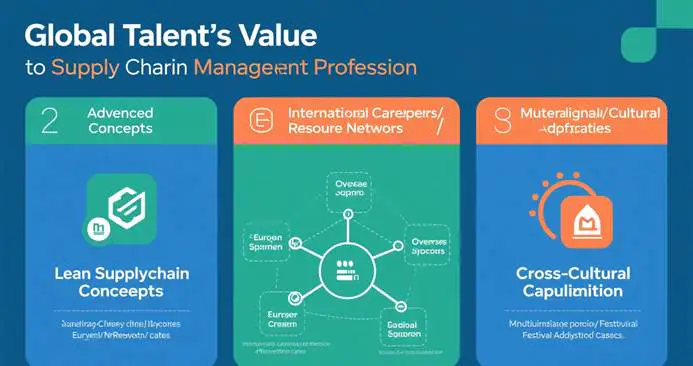 China's Supply Chain Management Profession 2025: Logistics Centers Recruiting Global Talent 2 Global Talent’s Core Value to Supply Chain Management Profession: Advanced Concepts, Resource Networks, Cross-Cultural Skills - supply chain management profession, global talent