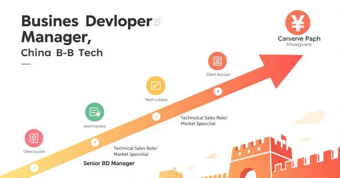 Business Development Manager in China 2025: B2B Technical Sales Role 4 Business Development Manager career path progression from B2B Technical Sales Role to leadership in China tech marke