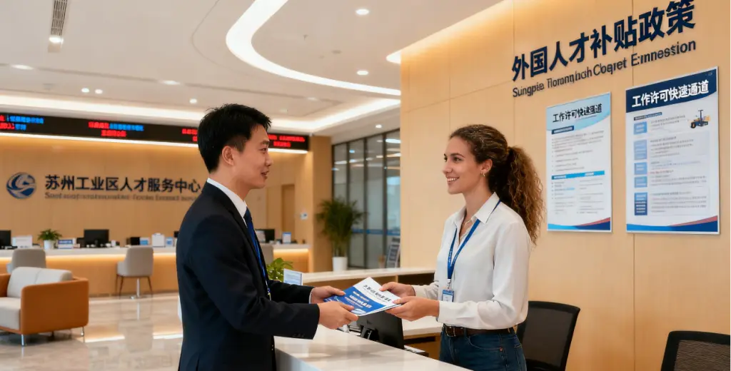 Suzhou Industrial Park Recruitment: Engineering and Manufacturing for Foreign Nationals, A New Career Opportunity for Cross-Border Talents 3 Talent Service Center policy consultation - supporting foreign nationals in Suzhou Industrial Park Recruitment with subsidies and permit services for engineering and manufacturing roles