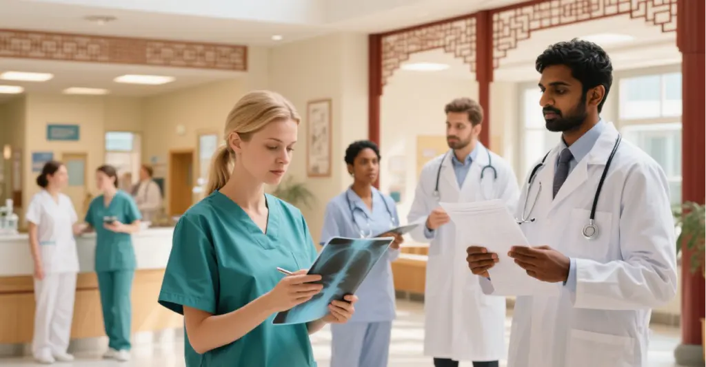 Foreign Medical Talent Facing Difficulties with China Work Visas? The 2025 One-Stop Solution 4 International medical team successfully working in China with new visa solution