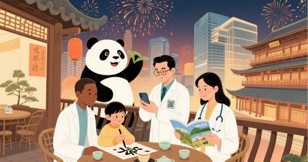 Cross-Border Healthcare Employment Boom: China's Foreign-Funded Hospital Expansion Creates 1200+ Expatriate Positions in 2025 4 Expat medical professionals family life in China - cross-border healthcare employment benefits