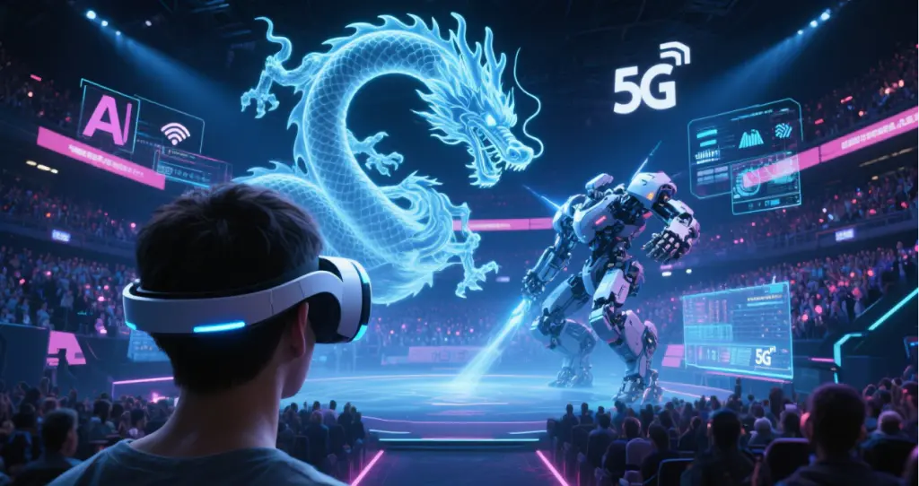 China's Gaming Industry and Esports Jobs: 1 Comprehensive Analysis of Recruitment Opportunities for Foreign Designers and Developers 4 Future vision of esports in China with VR, metaverse venues, and AI integration, showcasing the cutting-edge trends and opportunities for tech talent.