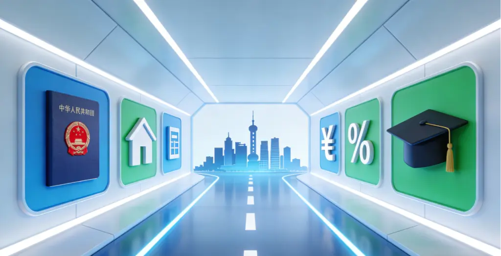 Accelerate Your Career: Why Top International Talent Chooses to Develop in China 2026 2 Symbolizing China's systematic policy support for international talent, including visas, residency, taxation, and convenient living.