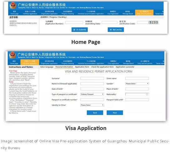 How Do Foreigners Submit Visa Pre-application at Home?