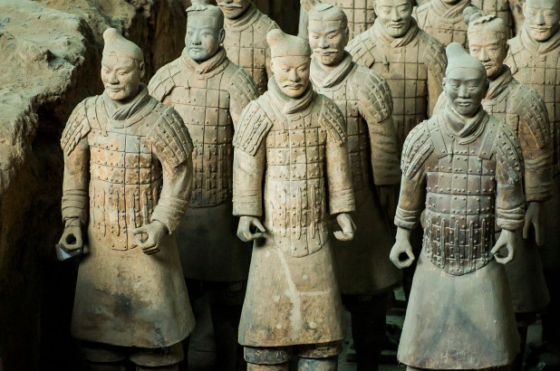 terracotta warriors